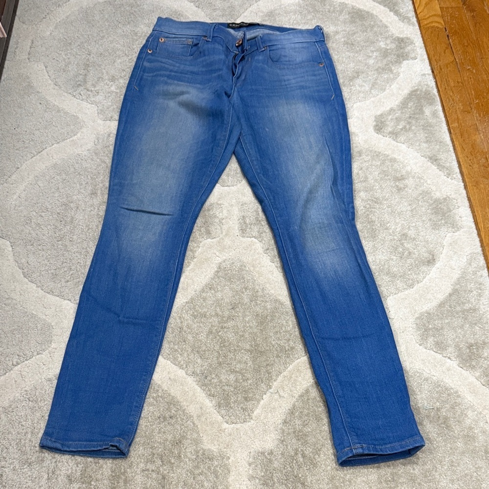 Express Women's Skinny Jeans Blue